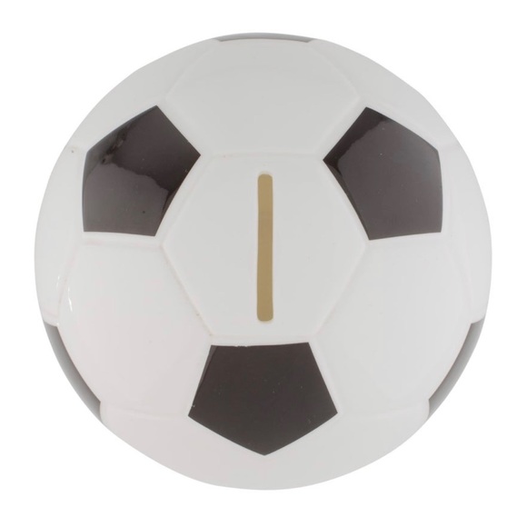 Tiffany & Co Soccer Piggy Bank Fine China NEW - Picture 4 of 6